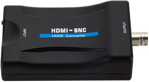 Miniatura 6 de SAIZHUO Adaptador de convertidor HDMI a BNC - Video digital HD en caja compuesta de conector coaxial BNC hembra