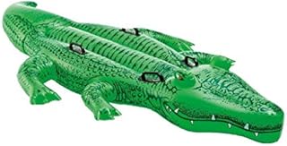 Giant Gator Childrens Large Inflatable Ride On Alligator With Four Grab Handles #58562