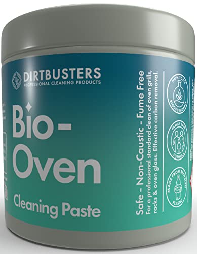 Dirtbusters Bio Oven Cleaner Paste Degreaser, Professional Non Caustic Safe Oven, Glass, Hob, Oven Tray, Oven Rack & Barbecue Grill Cleaning Solution In Recycled Plastic Packaging (500g)