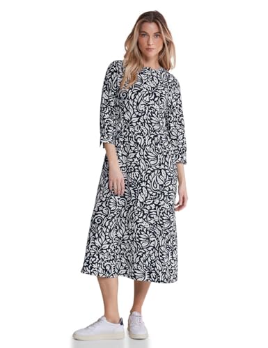 Preisvergleich Produktbild Street One Damen Gemustertes Kleid deep blue 38