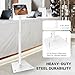 AboveTEK Security iPad Kiosk Floor Stand, Anti-Theft POS Tablet Stands for Retail Business, Height Adjustable Tablet Floor Stand, 360° Swivel Universal Locking Holder Fits 9.7