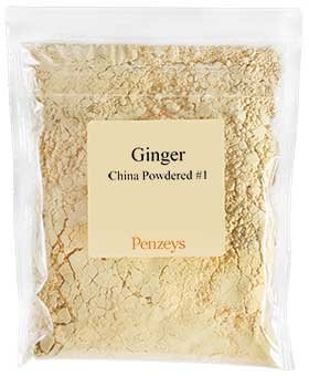China Powdered #1 Ginger By Penzeys Spices 11.6 oz 3 cup bag (Pack of 1)