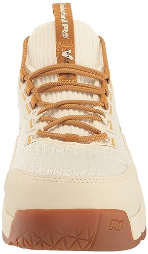 Timberland PRO Timberland PRO Women's Morphix Chukka Composite Safety Toe Industrial Casual Sneaker Boot, White/Wheat, 10W