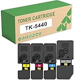Rendement par page : jusqu'à 2800 pages pour la cartouche de toner noir TK-5440 et 2400 pages pour la cartouche de toner couleur TK-5440 (couverture à 5 % sur papier A4)