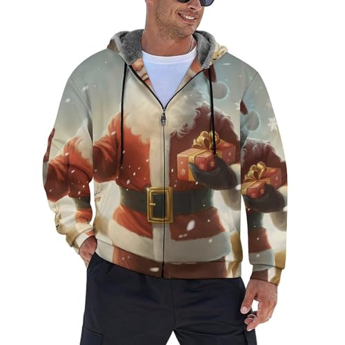 Sweat-shirt à manches longues pour homme veste chaude à capuche vêtement hiver