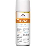 Clorox Healthcare Citrace Hospital Disinfectant and Sanitizer Aerosol Spray, Citrus, 14 Ounces (Package May Vary)