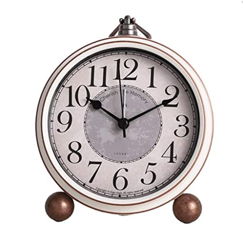 Reloj despertador digital C XXZ con diseño clásico retro y mecanismo silencioso para el dormitorio