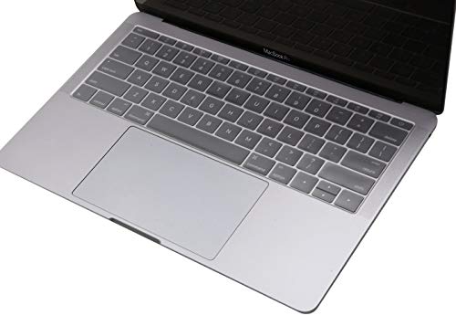 Image of Oaky Ultra-Thin Clear Keyboard Protector Keyboard Skin (MacBook Pro 13 inch Without Touch Bar, Silicone Clear)