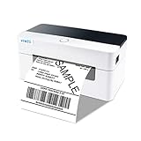 Impresora de Etiquetas de Envío,VRETTI Impresora de Etiquetas Térmicas 4x6 para Paquetes de Envío, Máquina de Etiquetas de Escritorio para Pequeñas Empresas UPS Ebay Amazon