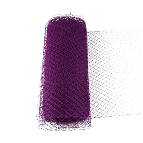Jasnoniebieska tiulowa rolka 25 cm x 1 m – siatka welonowa tkanina siatkowa na wesele akcesoria do włosów klatka dla ptaków Ve DIY rękodzieło ślubne wykończenie 45 cm szerokość dostępna opcja