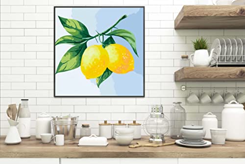 Craftbarn - 2 Framed Diy Paint By Numbers For Adults Beginner, Paint By Numbers For Adults Framed, 10X10 #TOP5