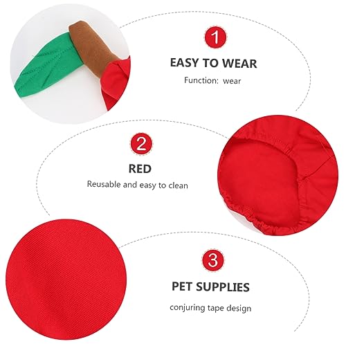 Disfraz para perros Halloween BESPORTBLE rojo tamaño L miniatura 5