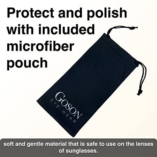 Goson AVIATORUSA American Flag Mirror Aviator Novelty Decorative Sunglasses  thumb #4