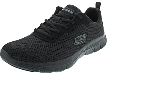 Skechers Skechers Women's Flex Appeal 4.0-Brilliant Vie, Black/Turquoise, 5