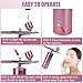 Oxygen Facial Machine – Handheld High Pressure Mist Spray Steamer for Skin Rejuvenation, Deep Cleaning, and Moisturizing – Portable, Rechargeable Airbrush for Home and Beauty Salon Use (Pink)