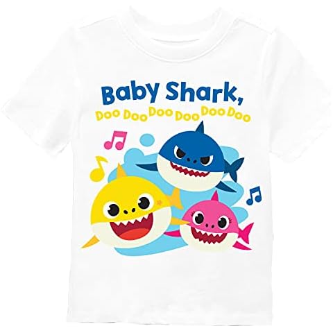 Pinkfong Baby Shark Family T-Shirt for Boys Cover