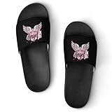 Angel Wings Slippers for Women Men Anti-Slip Shower Slides Open Toe Slippers for Home Outdoor Beach 40 (250mm)