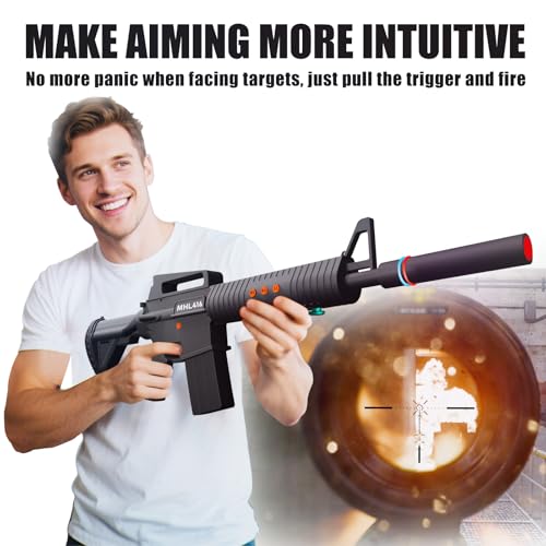 Image of MHL416 Move Controller for PS4 - Wireless Gun Controller with Motion Aim, Authentic Feedback, Move Motion Tech, 1200mAh Battery Share Button, Non-Slip Grip(Black)