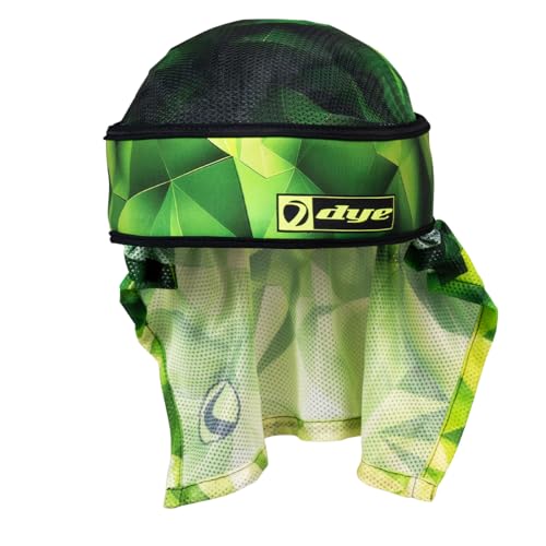 DYE Halo Head Wrap - Tetra Lime