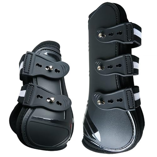 Protector de piernas para montar a caballo con absorción de impacto duradera 6