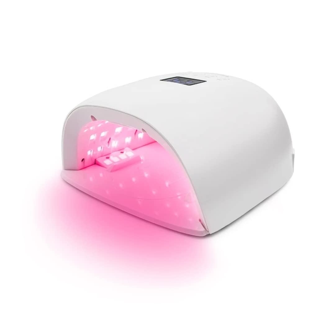 AAPIE Asciugacapelli Portatile Luce Rossa Gel Cure Light Lampade per Manicure Cordless Lampada a LED UV per Unghie Lampada per Unghie Ricaricabile 86w Strumenti per Nail Art