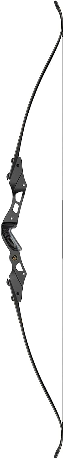 Sanlida Hermit 10 ILF Hunting Recurve Bow Kit for Adults 60"-62" 30-55Lbs Archery Recurve Bow, CNC ILF Riser, Carbon & Graphite Foam Core ILF Limbs, RH Only, Limited Life-time Warranty