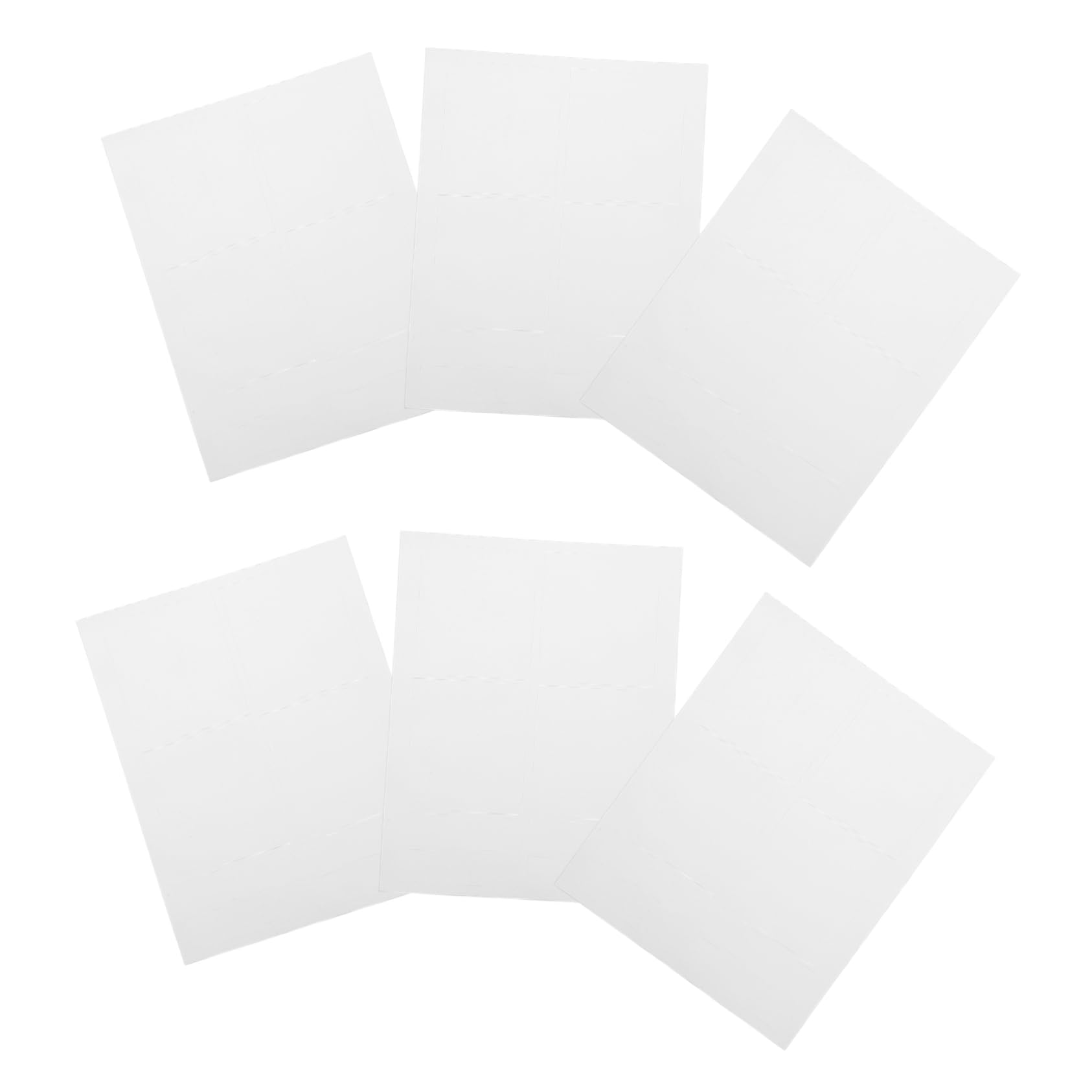 OKUMEYR Printable Waterproof Red Wine Bottle Stickers 10 Pack Blank Adhesive Stickers for Diy Wine Labels