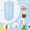 Fjbottle Gourde Isotherme Acier Inoxydable 550/710 Ml Avec Paille - Anti-Fuite Et Sans BPA