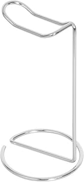 Metal Headphone Stand Headset Bracket Holder,Iron Earphone Display Rack Hanger for Gaming Room Working Table Silver
