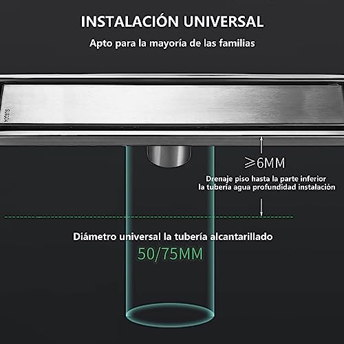 Comparativas de Rejillas desague acero comprados en linea. 21 Imagen adicional
