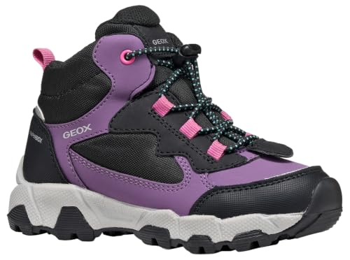 Geox Junior Girl J MAGNETAR G. B ABX Sneakers Violet/Black 29_EU – Ansicht 1