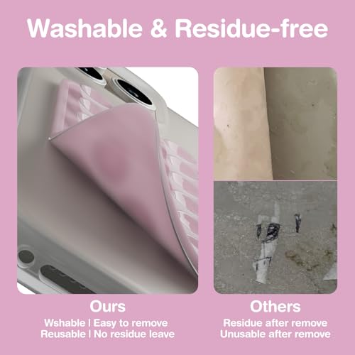 Support de téléphone réutilisable en silicone SEMBO avec ventouse - 4