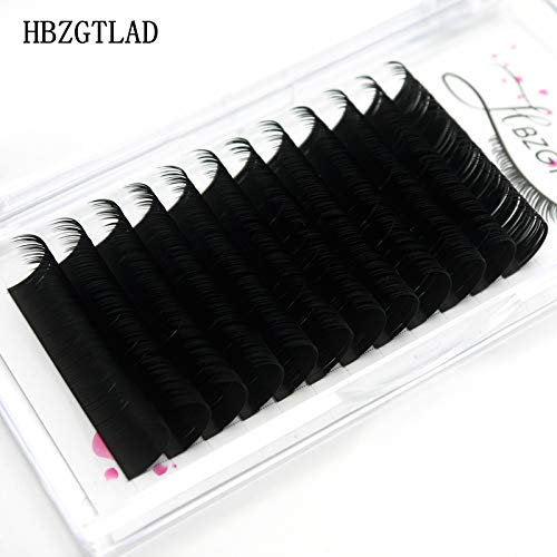 HBZGTLAD New U/C/D/DD 8-20mm Faux Mink Individual Eyelash Lashes Maquiagem Cilios For Professionals Soft Mink Eyelash Extension (0.05mm-DD, 20-25mm?Mix)