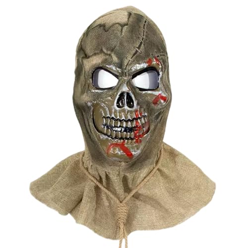 Pull fantaisie Halloween avec masque pour animer vos soirees epouvantables en famille