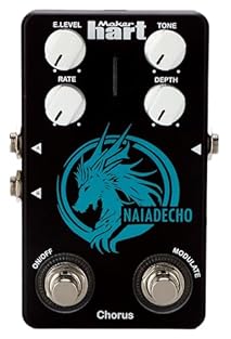 Classic Chorus with MODULATE Mode- Delivers the timeless Chorus sound with an added MODULATE switch, introducing pitch modulation that creates a smooth and dynamic up-and-down tonal variation. Versatile Knob Controls- Equipped with E.Level , Rate, To...