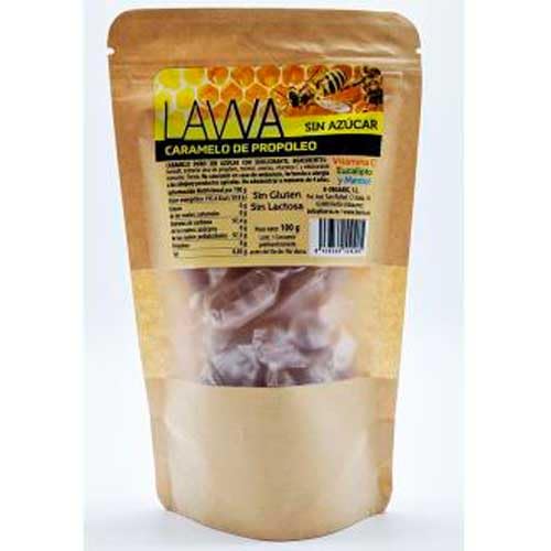 L.PROPOLEO Y VIT.C CARAMELOS BOLSA 100GRS. LAVVA