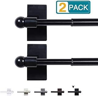 Magnetic Curtain Rods for Metal Doors Multi-Use Curtain Rods for Small Windows Cafe