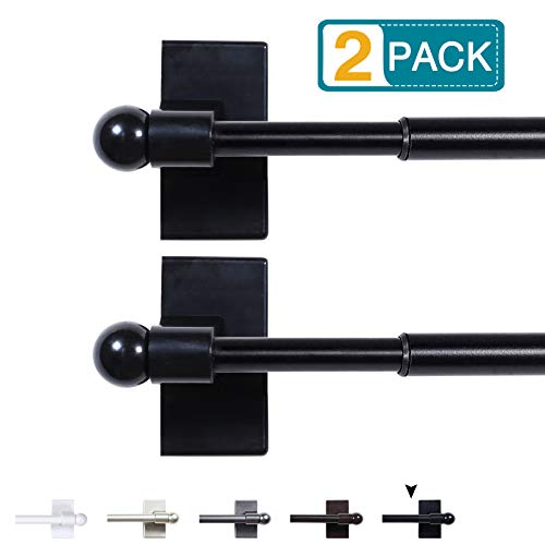 Magnetic Curtain Rods for Metal Doors Multi-Use Curtain Rods for Small Windows Cafe