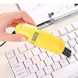  Kurphy Mini ordenador aspiradora USB teclado limpiador PC portátil cepillo polvo limpieza kit vacío limpiador ordenador herramientas limpias