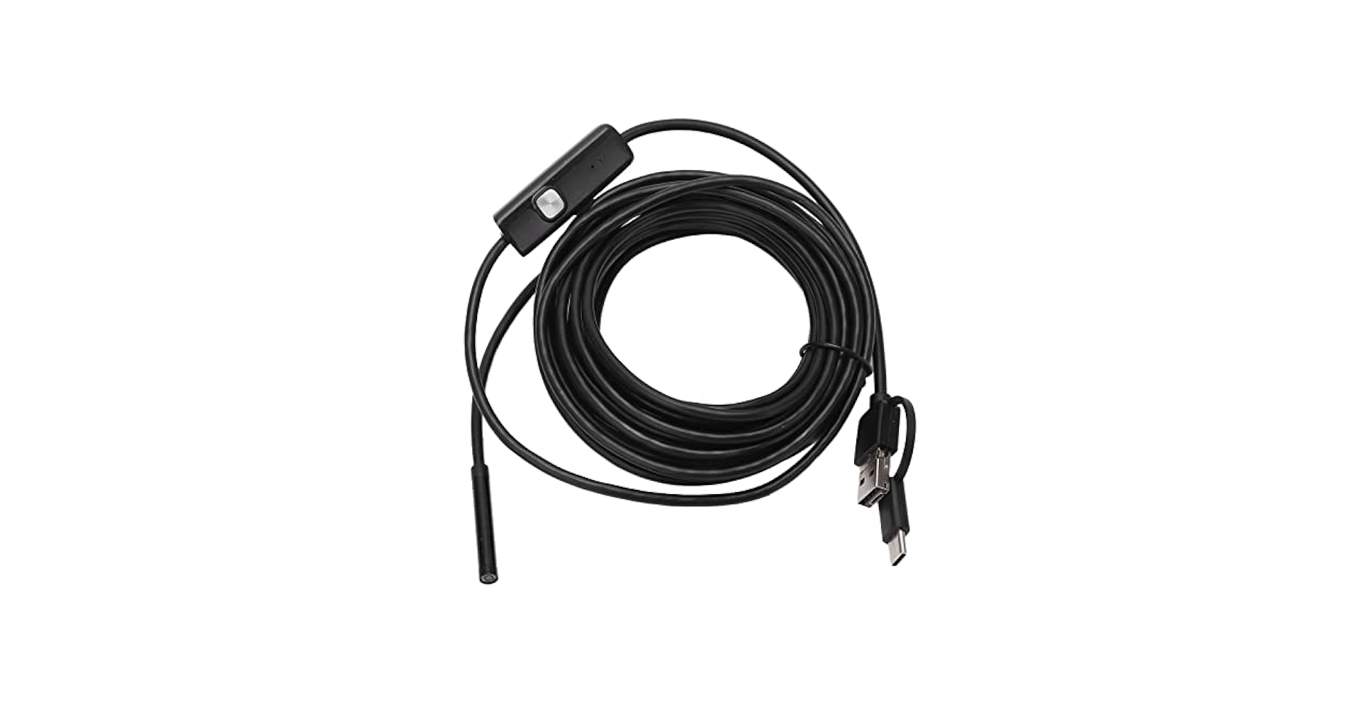 Amazon.co.jp: Walfront ファイバースコープ USB 内視鏡 3 in 1