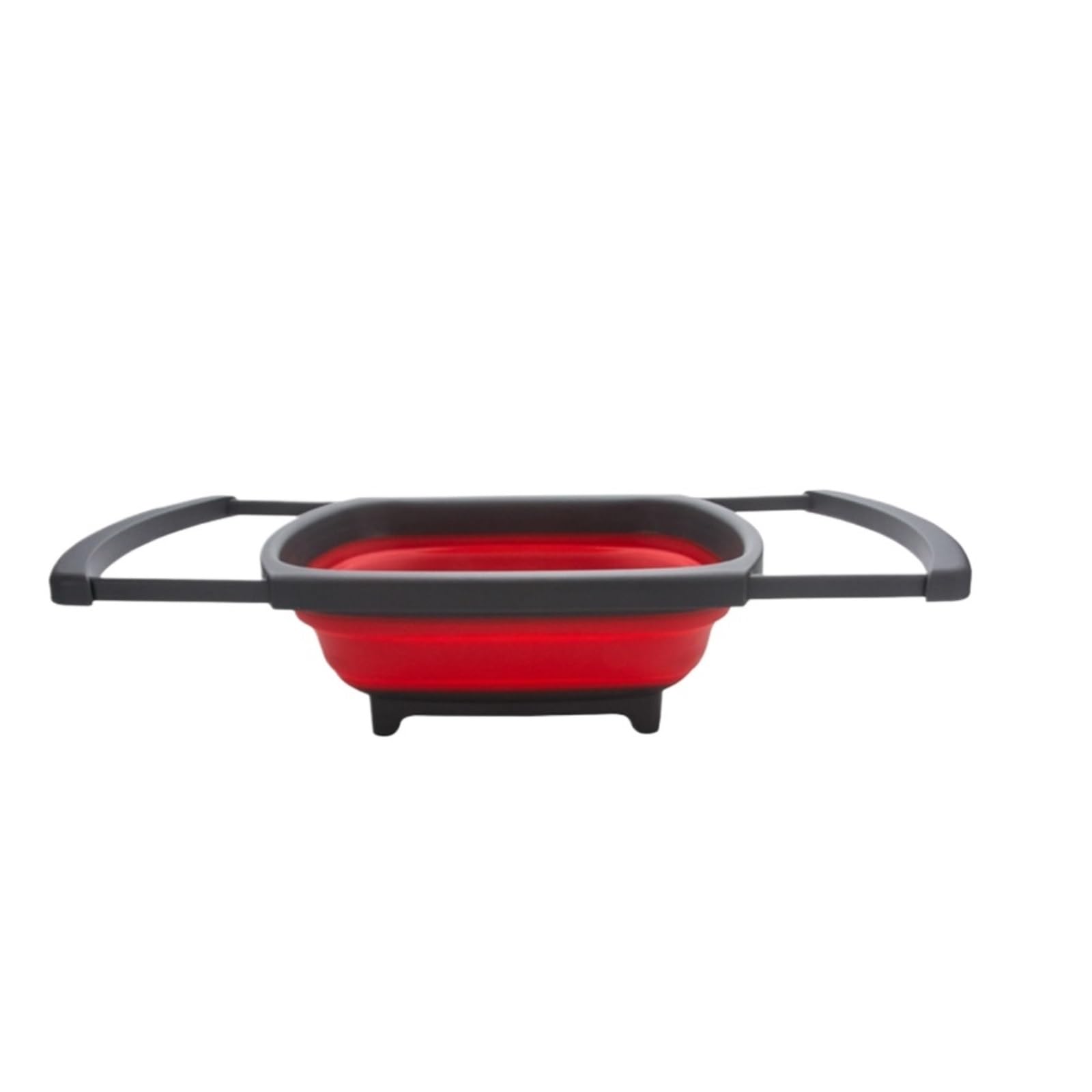 WZPTLKIBAD Collapsible Colander, Foldable Drain Basket, Retractable Handles