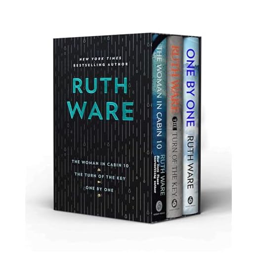 Ruth Ware Boxed Set: The Woman in Cabin 10, The Turn of the Key, One by One