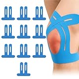 Tapex Kniegelenk 10 Stück, Tapex Tape Knie, Ergonomischem Design, Einfach Anzuwenden und Hautfreundlich für Alltag und Sport
