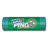 [[ NULL / NO INFORMADO ]] Saplex Bolsa Basura ANTIBACTERIAS PLASTICO Verde 55X60 CM 01PI2387 15 PZ