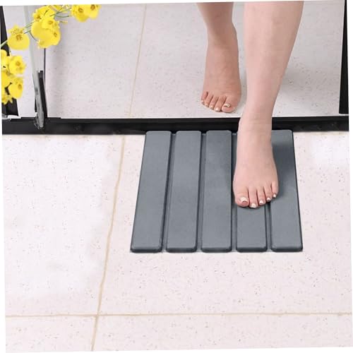 Tapis douche en pierre à séchage rapide antidérapant pour la maison - 7