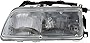 Garage-Pro Headlight for HONDA CIVIC 90-91 LH Assembly Halogen