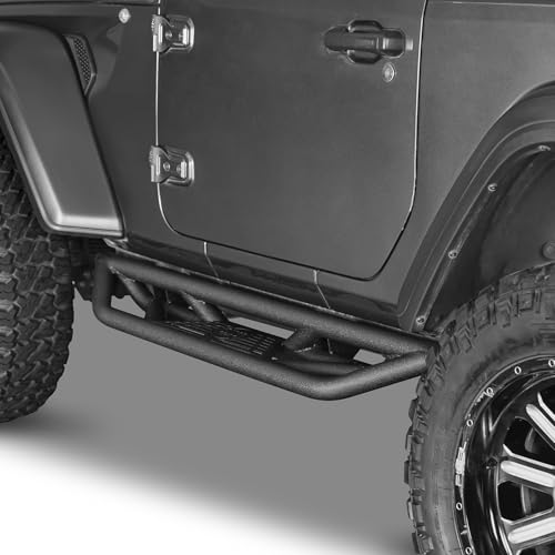 Estribos laterales tubulars para Jeep Wrangler JL 2 puertas miniatura 4