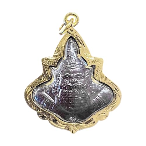 Collier Bouddha de protection spirituelle et pendentif de prospérité masculine