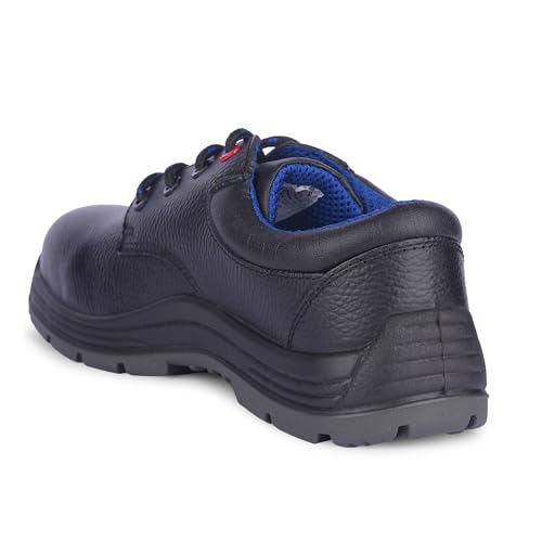 Image of Liberty Freedom SURKSHA2CJ Black Safety Lacing Oxford Shoes for Men - 10