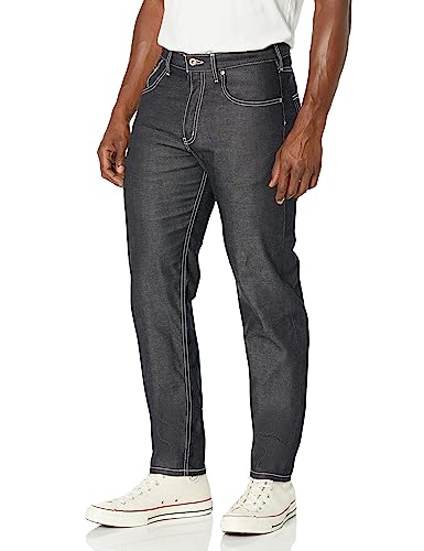 Naked & Famous Denim Men's Easy Guy Relaxed Tapered Fit Jeans in Blue Jay Selvedge